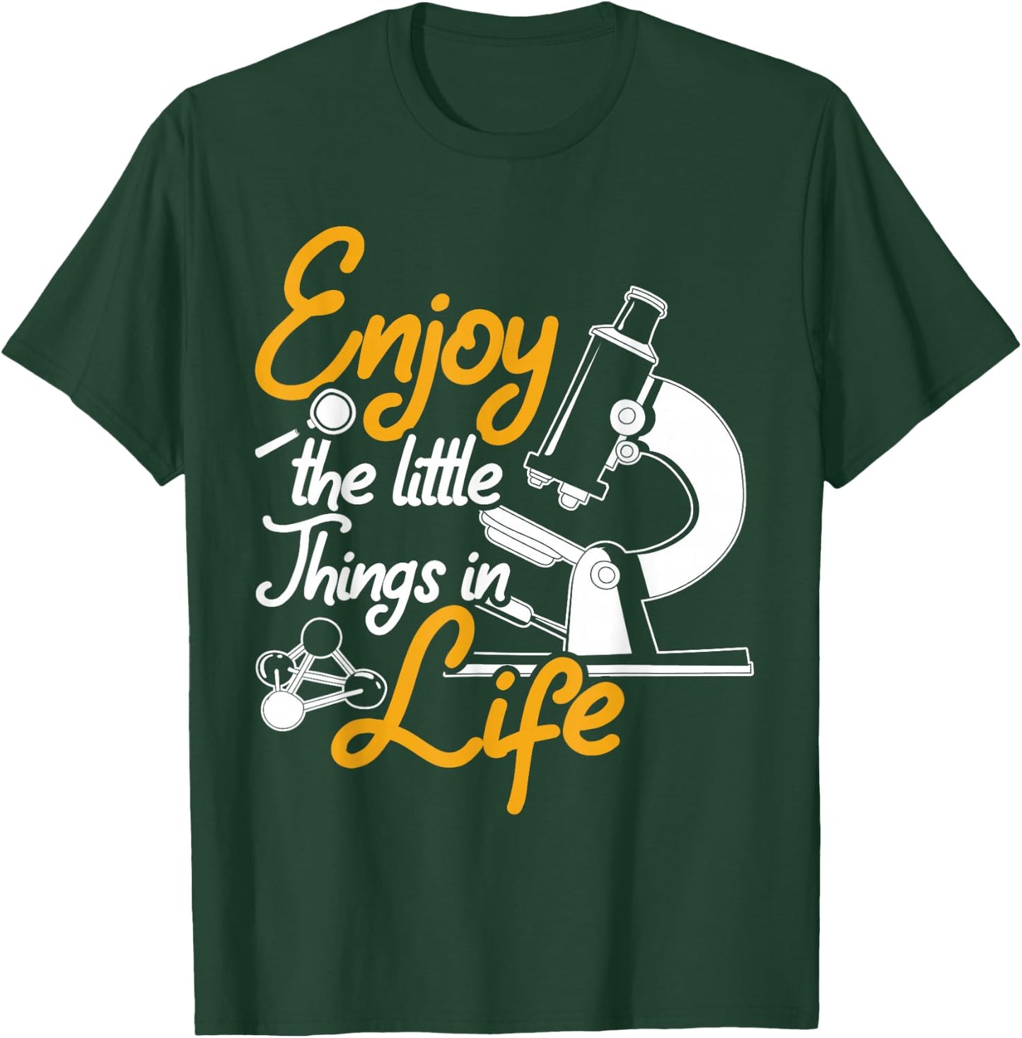 Microbiology Science Funny Gift Biology T-Shirt - T-Shirt | Forest