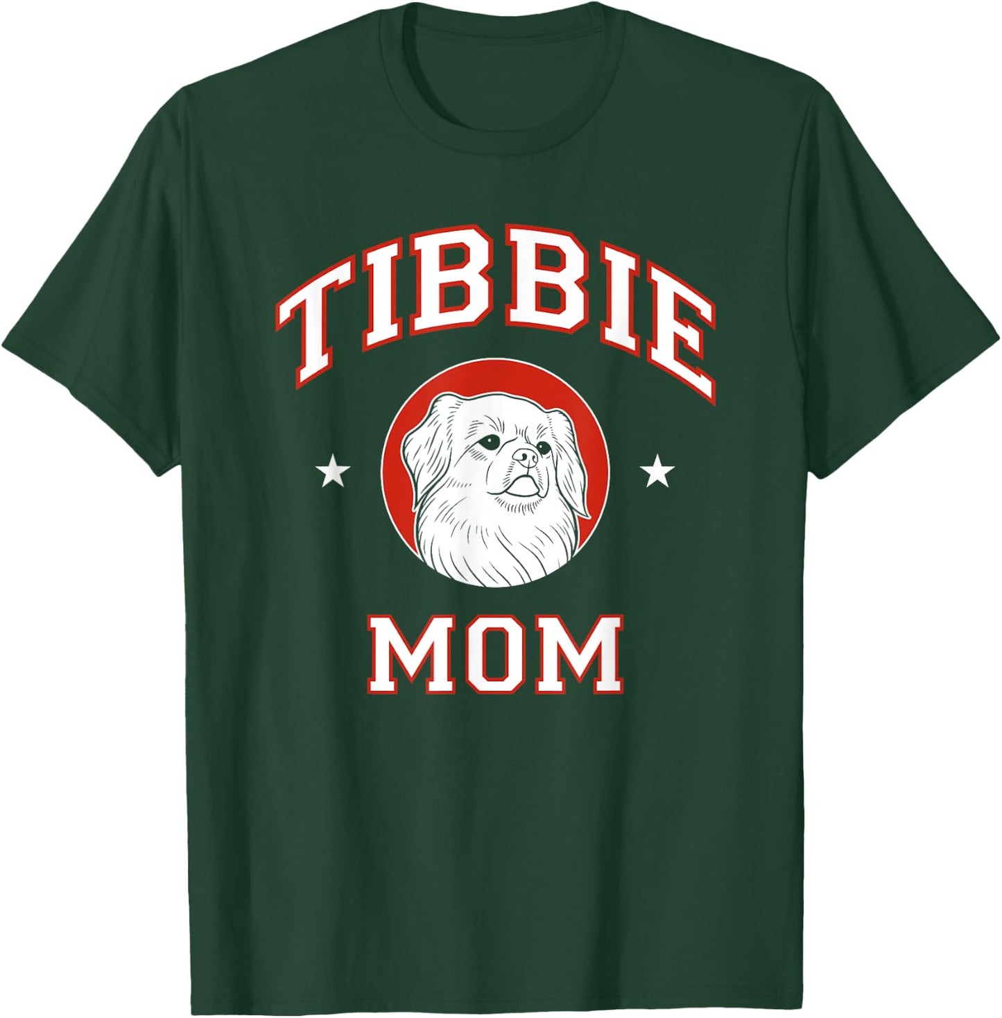 Tibetan Spaniel Mom Dog Mother T-Shirt - T-Shirt | Forest