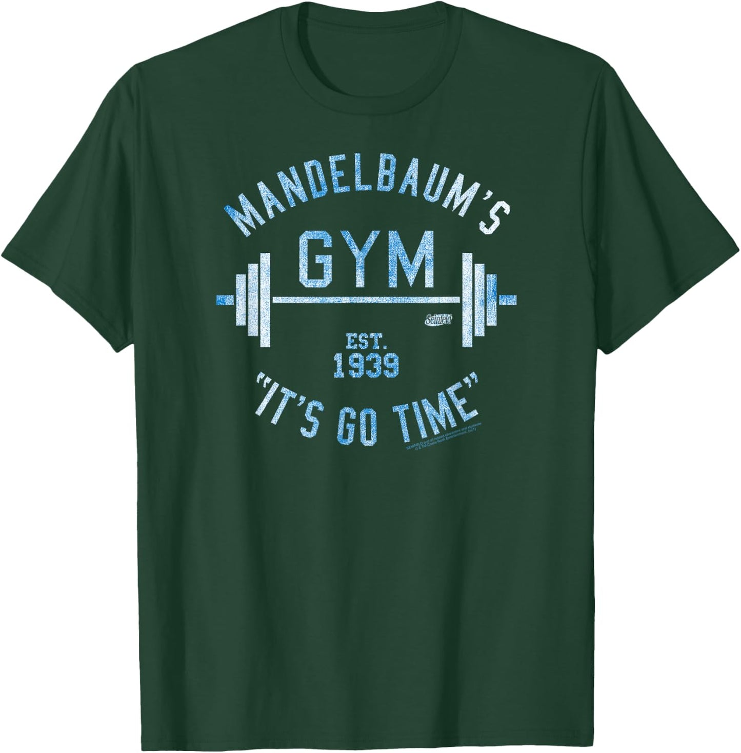 Seinfeld Mandelbaum's Gym T-Shirt - T-Shirt | Forest