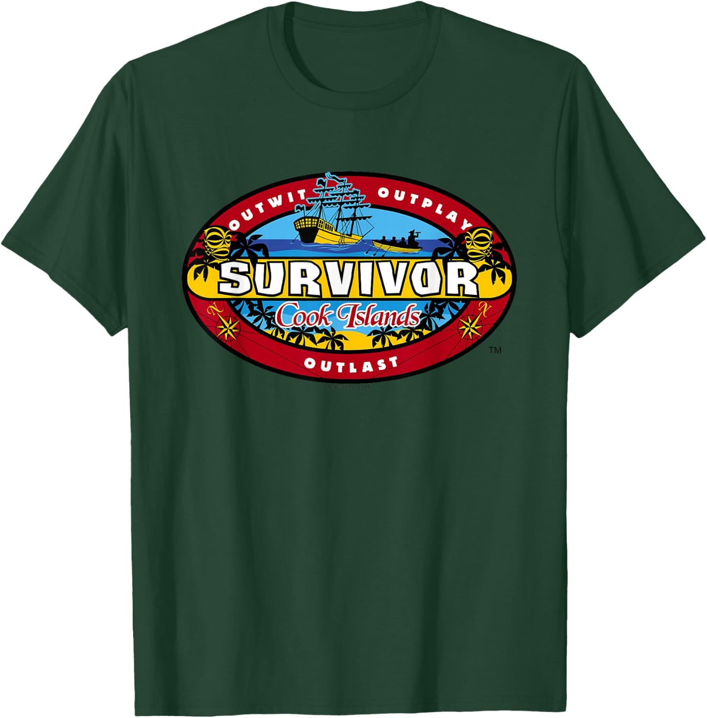 Survivor Cook Islands T-Shirt - T-Shirt | Forest