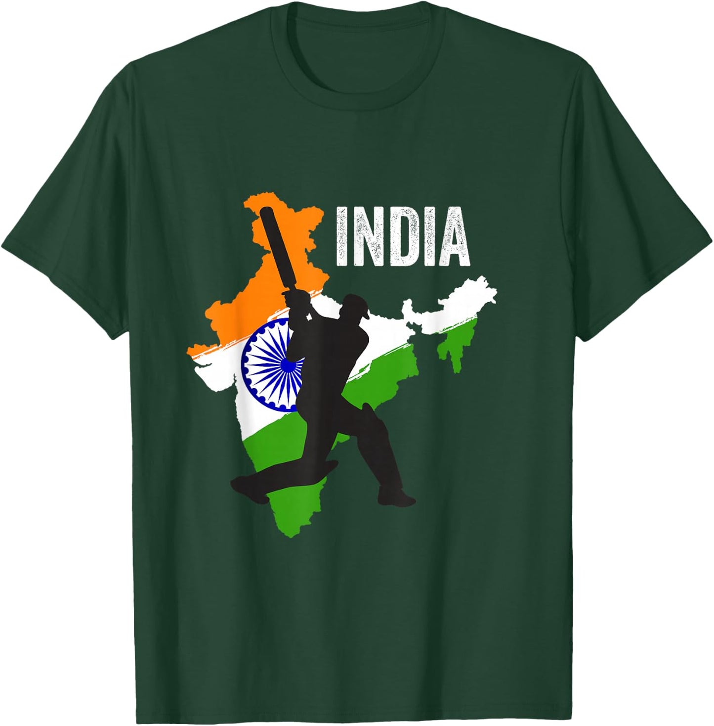 Indian Cricket Jersey India Cricket Team Lover Supporter T-Shirt - T-Shirt | Forest