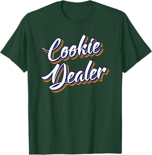 Retro Cookie Dealer Tester Sweets Cookies Baker T-Shirt - T-Shirt | Forest