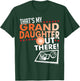 My Granddaughter - Basketball Grandpa & Grandma T Shirt T-Shirt - T-Shirt | Forest