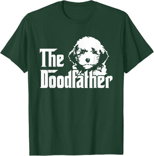 The Doodfather - Funny Dog Goldendoodle Labradoodle T-Shirt - T-Shirt | Forest