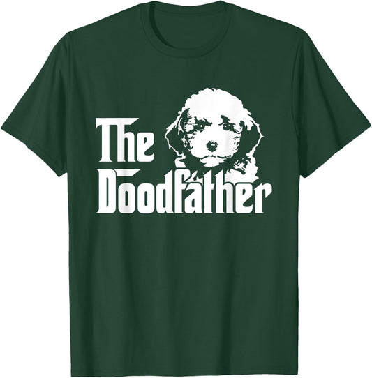 The Doodfather - Funny Dog Goldendoodle Labradoodle T-Shirt - T-Shirt | Forest