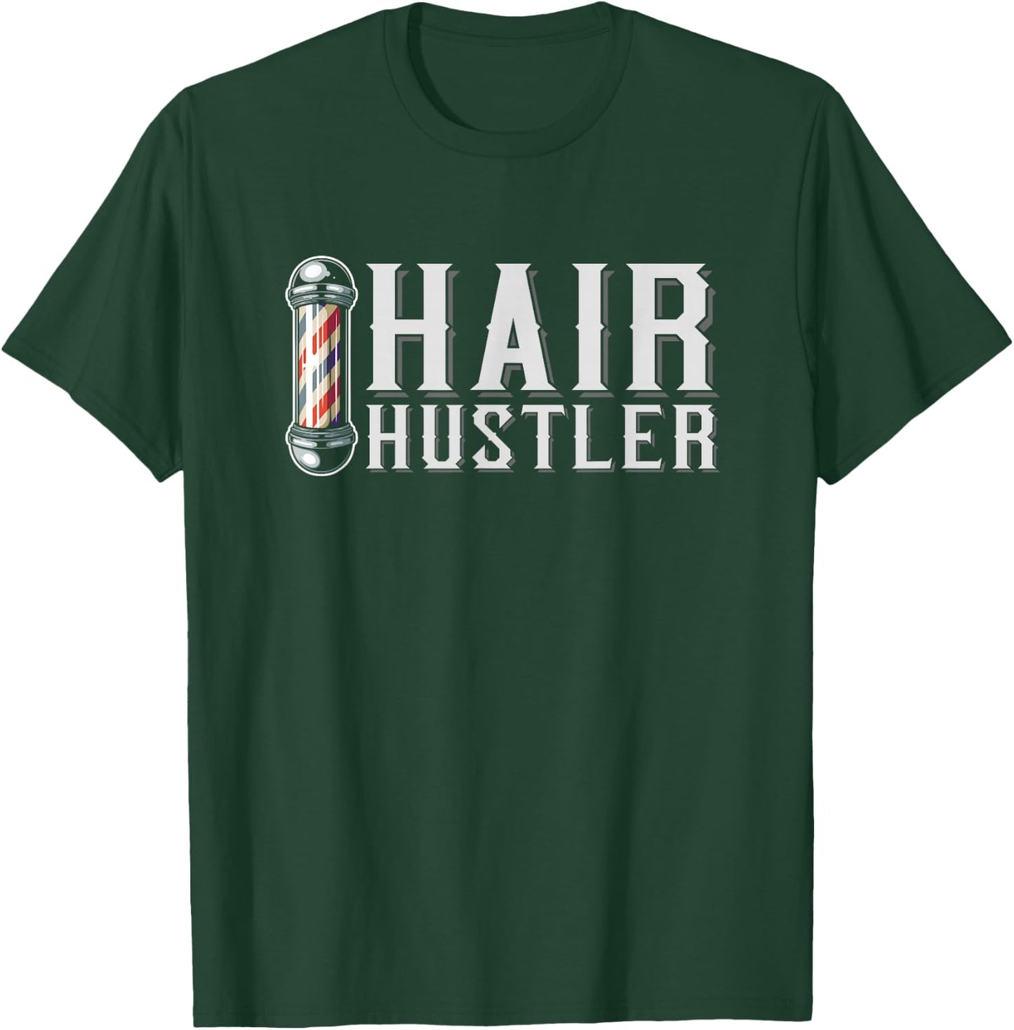 Barber - Hairdresser Hairstylist Barbershop Barber T-Shirt - T-Shirt | Forest