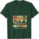 Women's School's Out Forever Retirement 2026 Retired Teacher Summer V-Neck T-Shirt - T-Shirt | Forest