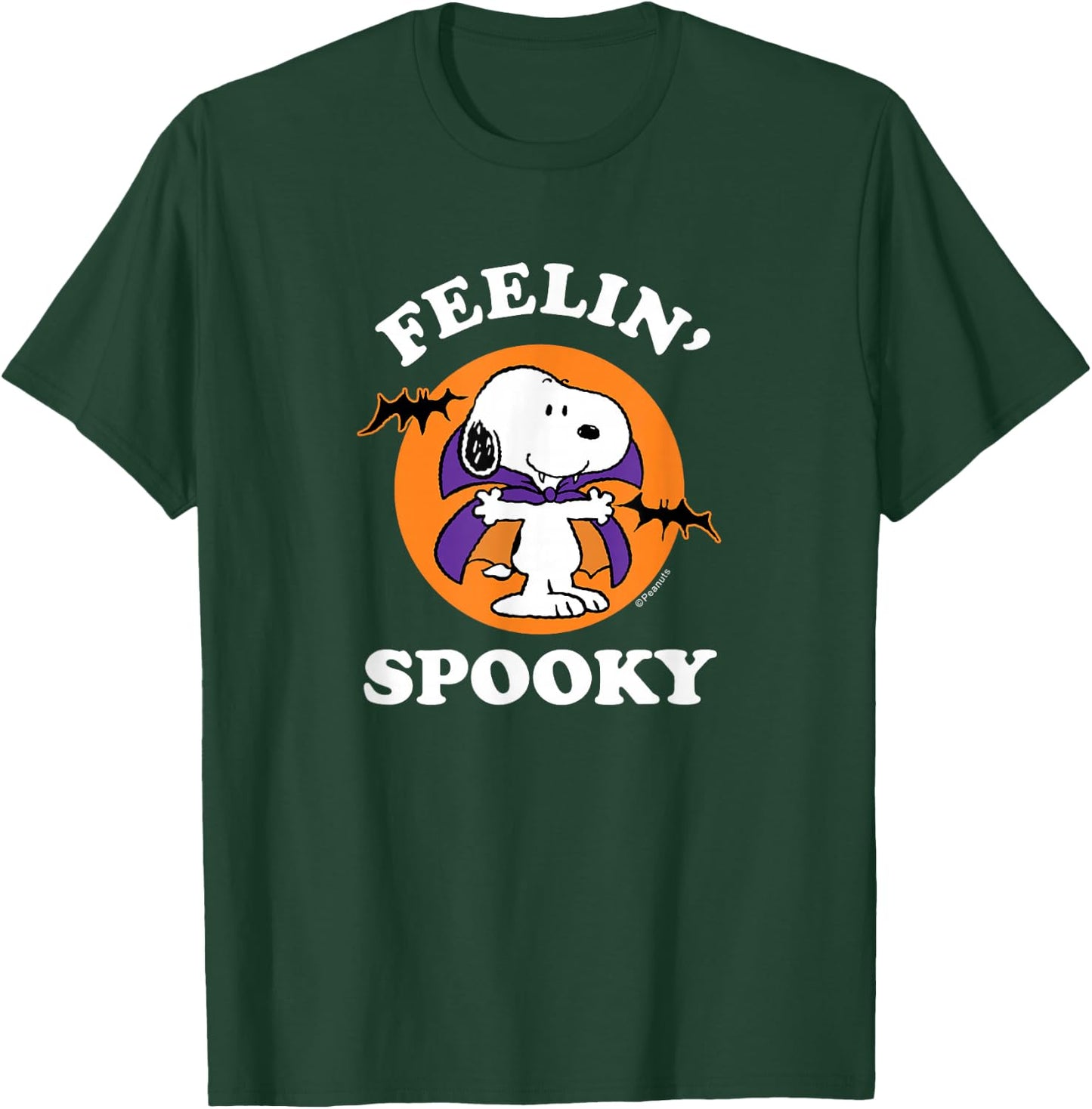 Peanuts - Halloween - Feelin' Spooky T-Shirt - T-Shirt | Forest
