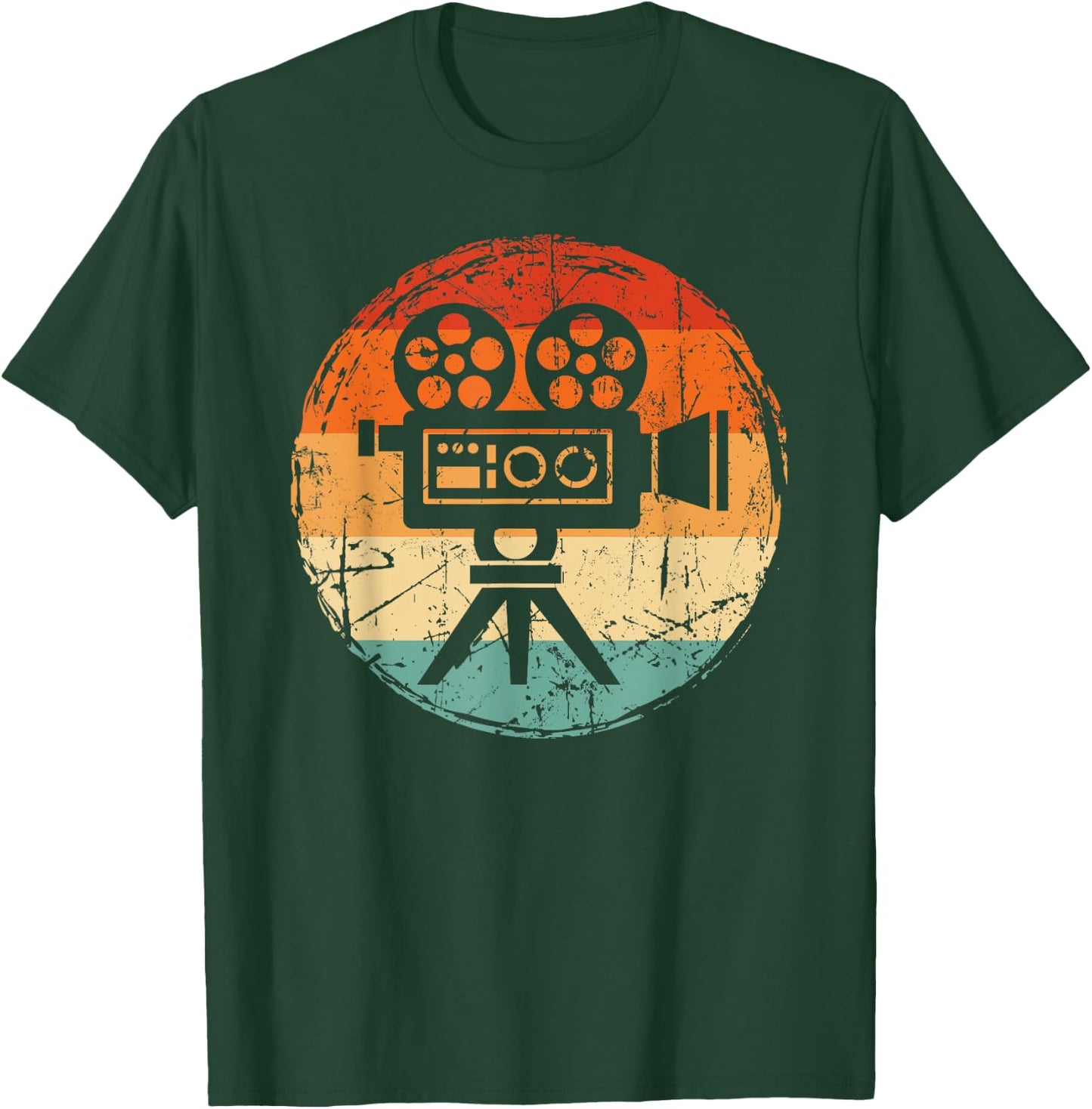 Movie Maker Film Director Cinematographer Videographer T-Shirt - T-Shirt | Forest
