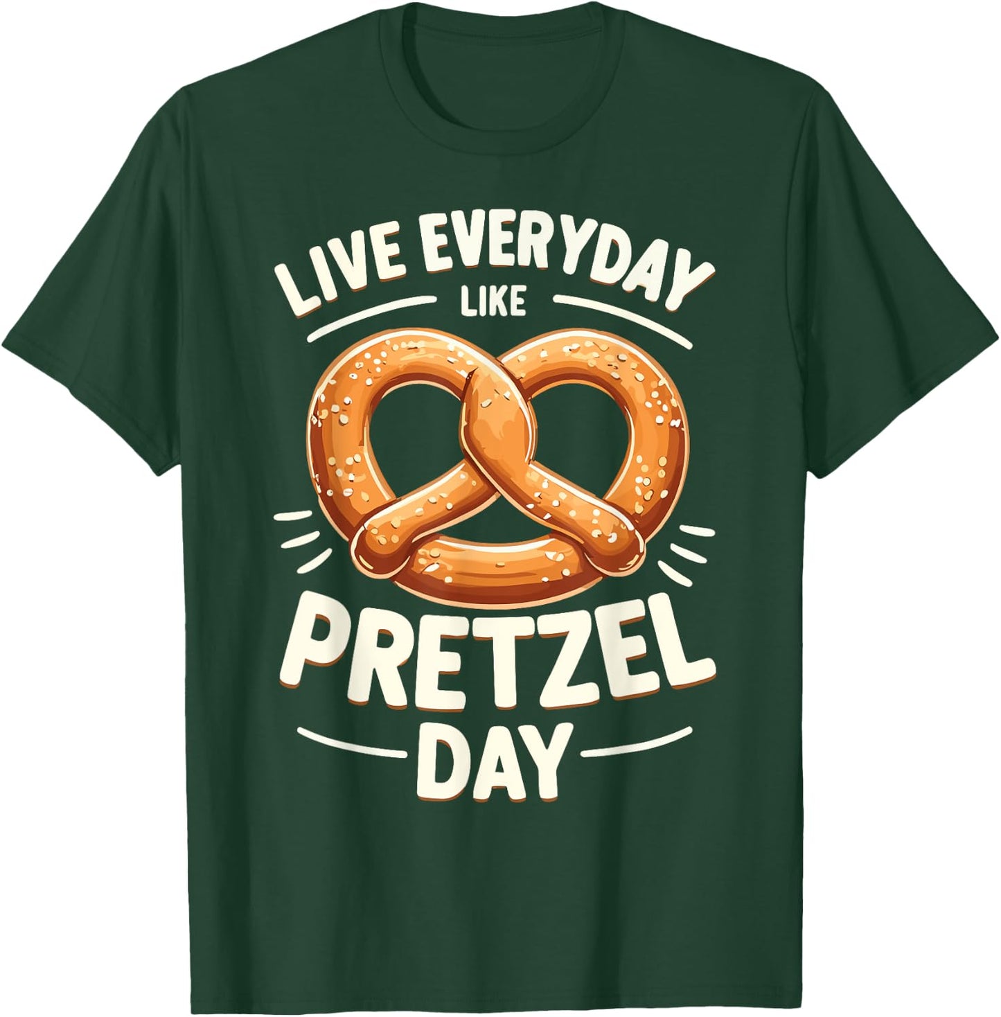 Food Lover Baker Pretzel Lover German Food T-Shirt - T-Shirt | Forest