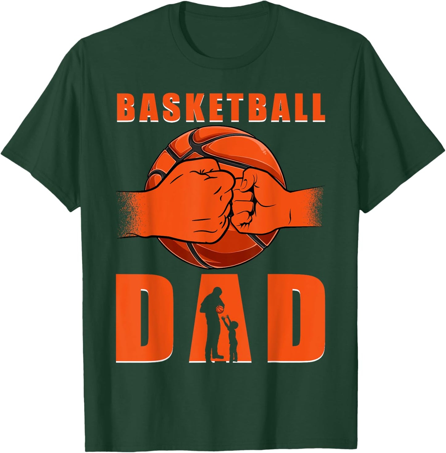 Basketball Dad T-Shirt - T-Shirt | Forest