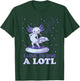 Kawaii Axolotl I Love to sing A Lotl - Singing Axolotl T-Shirt - T-Shirt | Forest