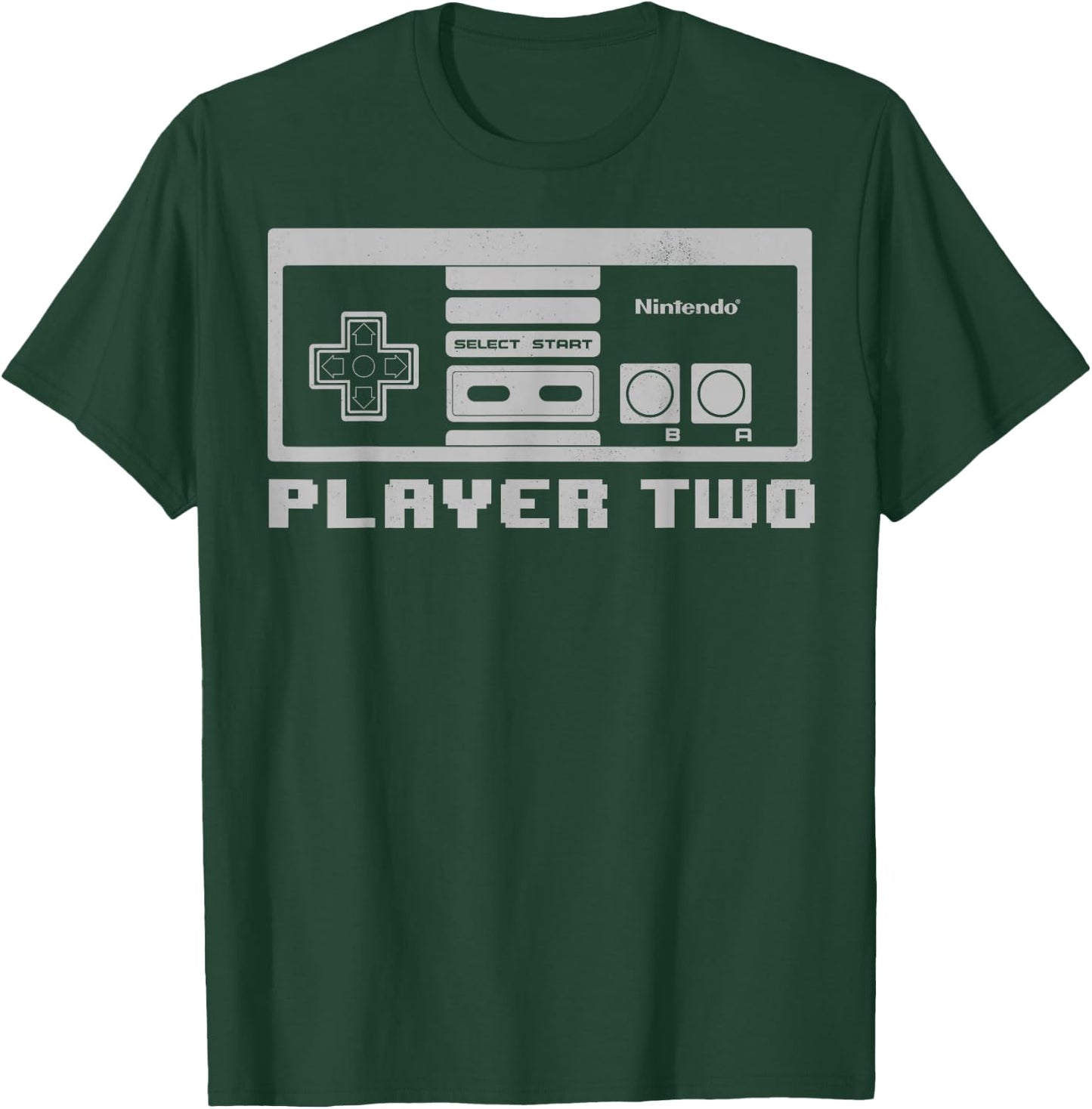 Nintendo NES Controller Player Two 8-Bit Graphic T-Shirt - T-Shirt | Forest