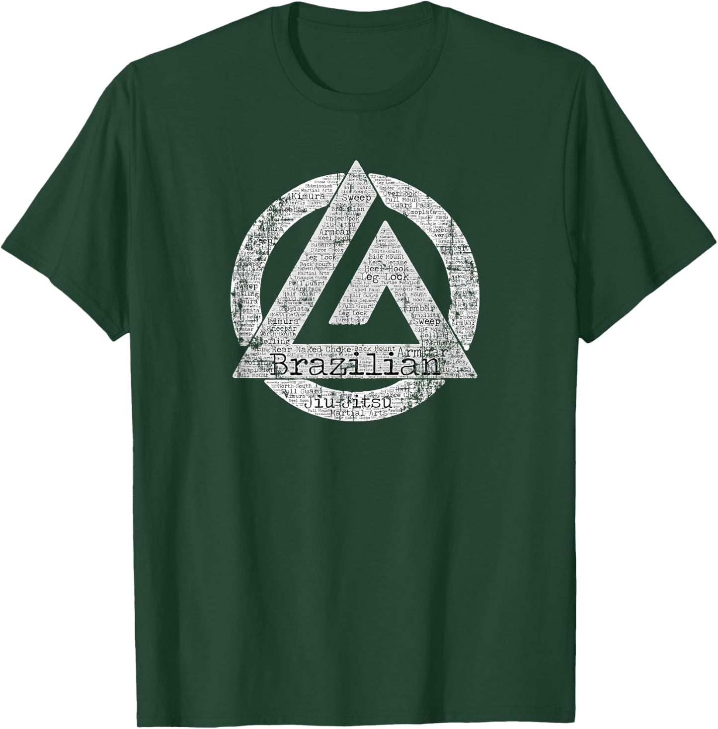 Martial Arts Fighting Training - BJJ Gift T-Shirt - T-Shirt | Forest