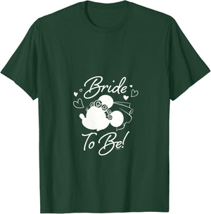 Disney Minnie Mouse Bride to Be Wedding Bridal Bachelorette V-Neck T-Shirt - T-Shirt | Forest