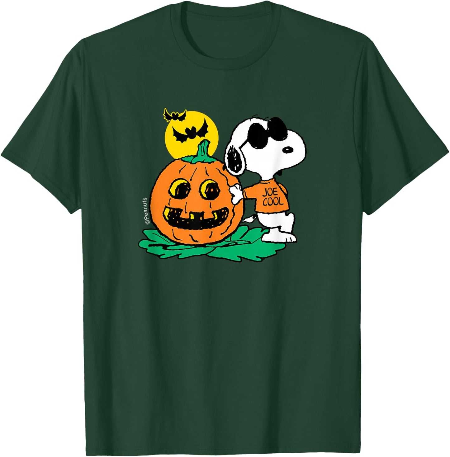 Peanuts - Halloween - Joe Cool T-Shirt - T-Shirt | Forest
