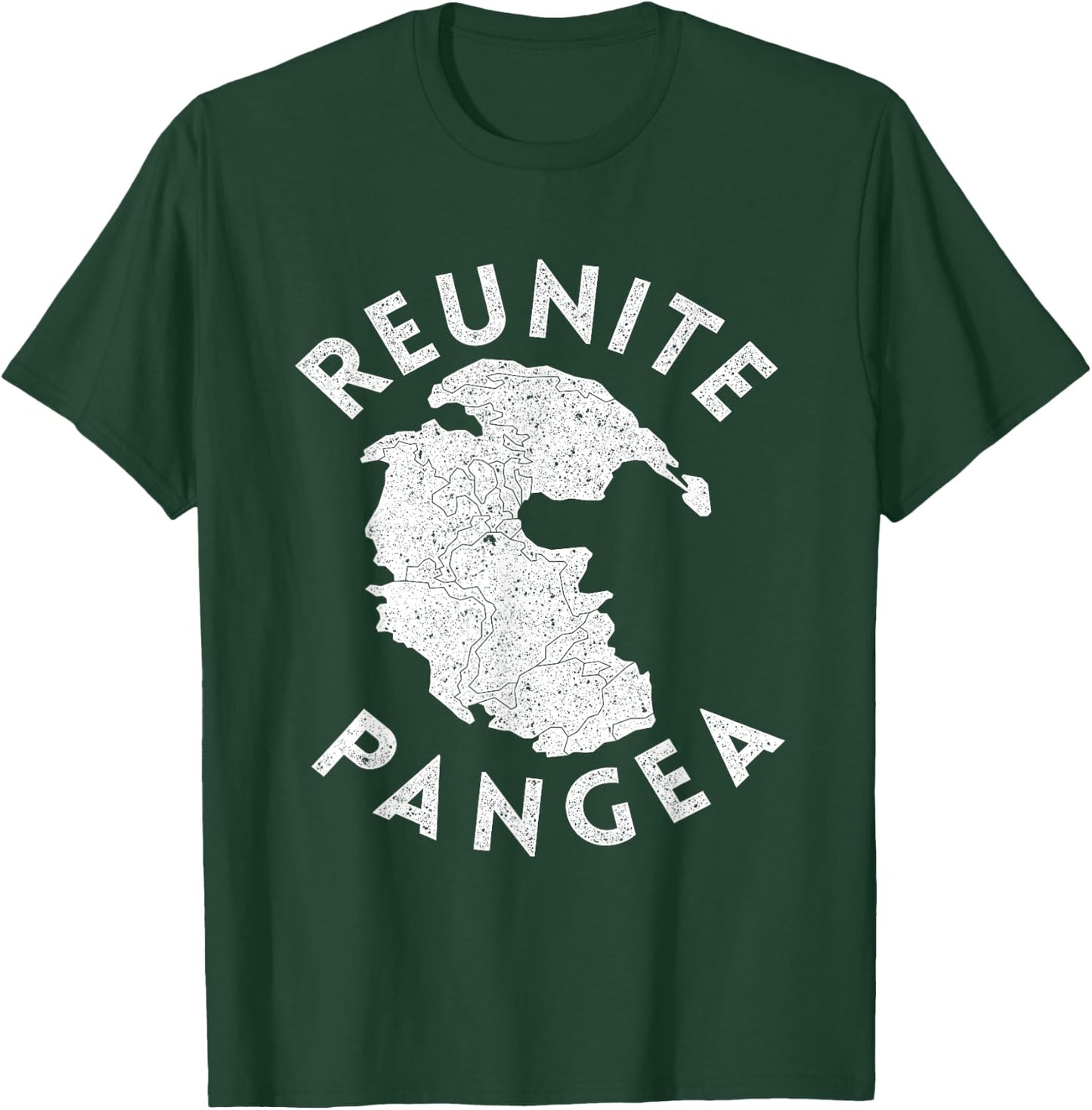 Geography Reunite Pangea Geologist Gift Geology T-Shirt - T-Shirt | Forest
