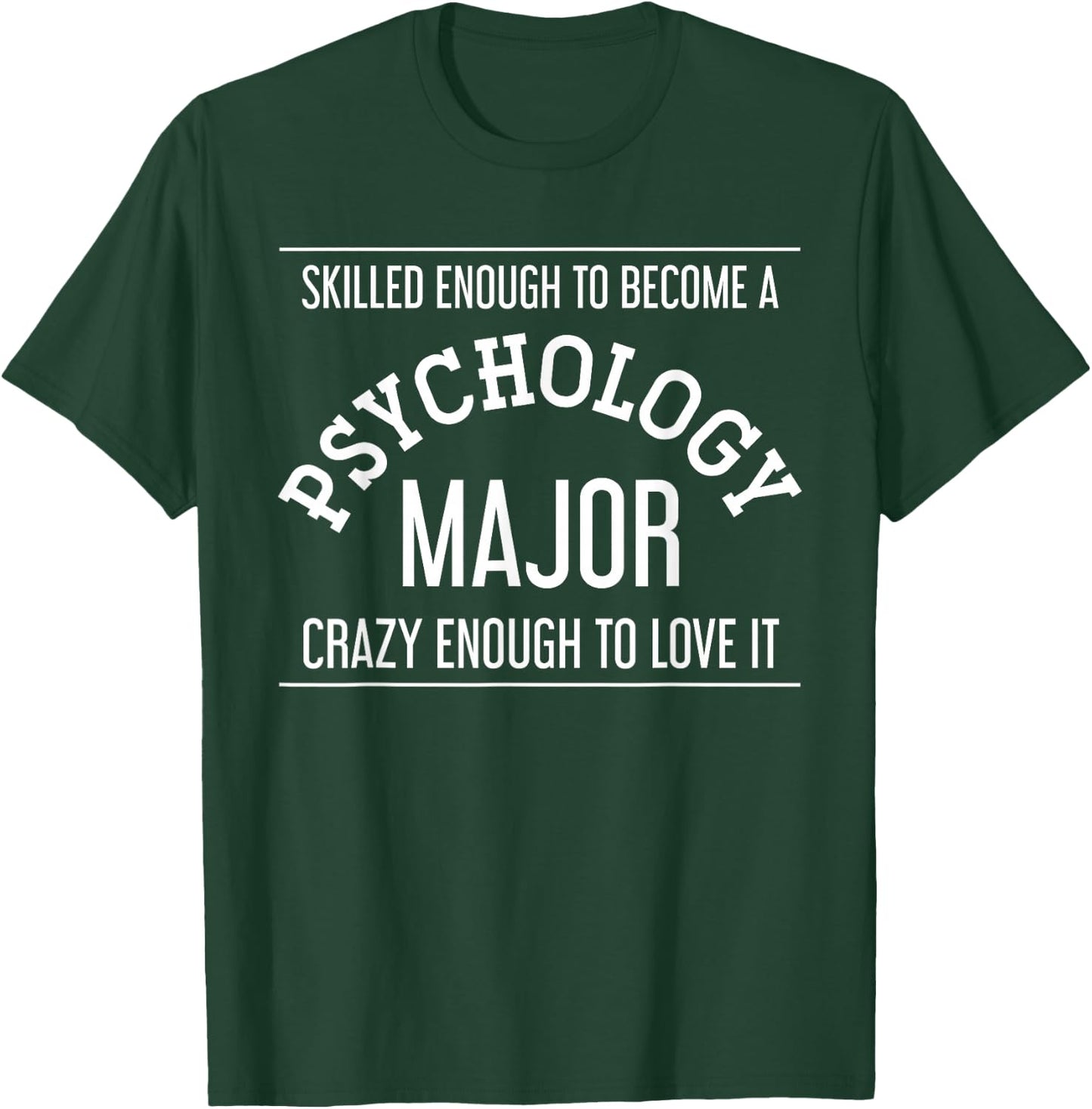 Psychology Student Neuroscience Funny Psychologist T-Shirt - T-Shirt | Forest
