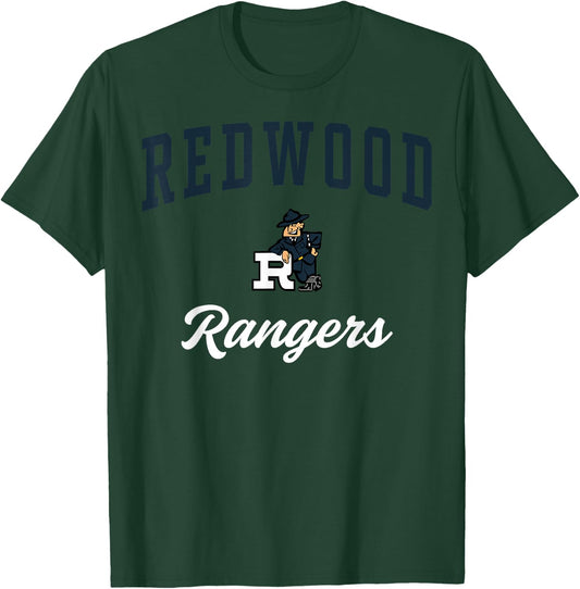 Redwood High School Rangers C3 T-Shirt - T-Shirt | Forest
