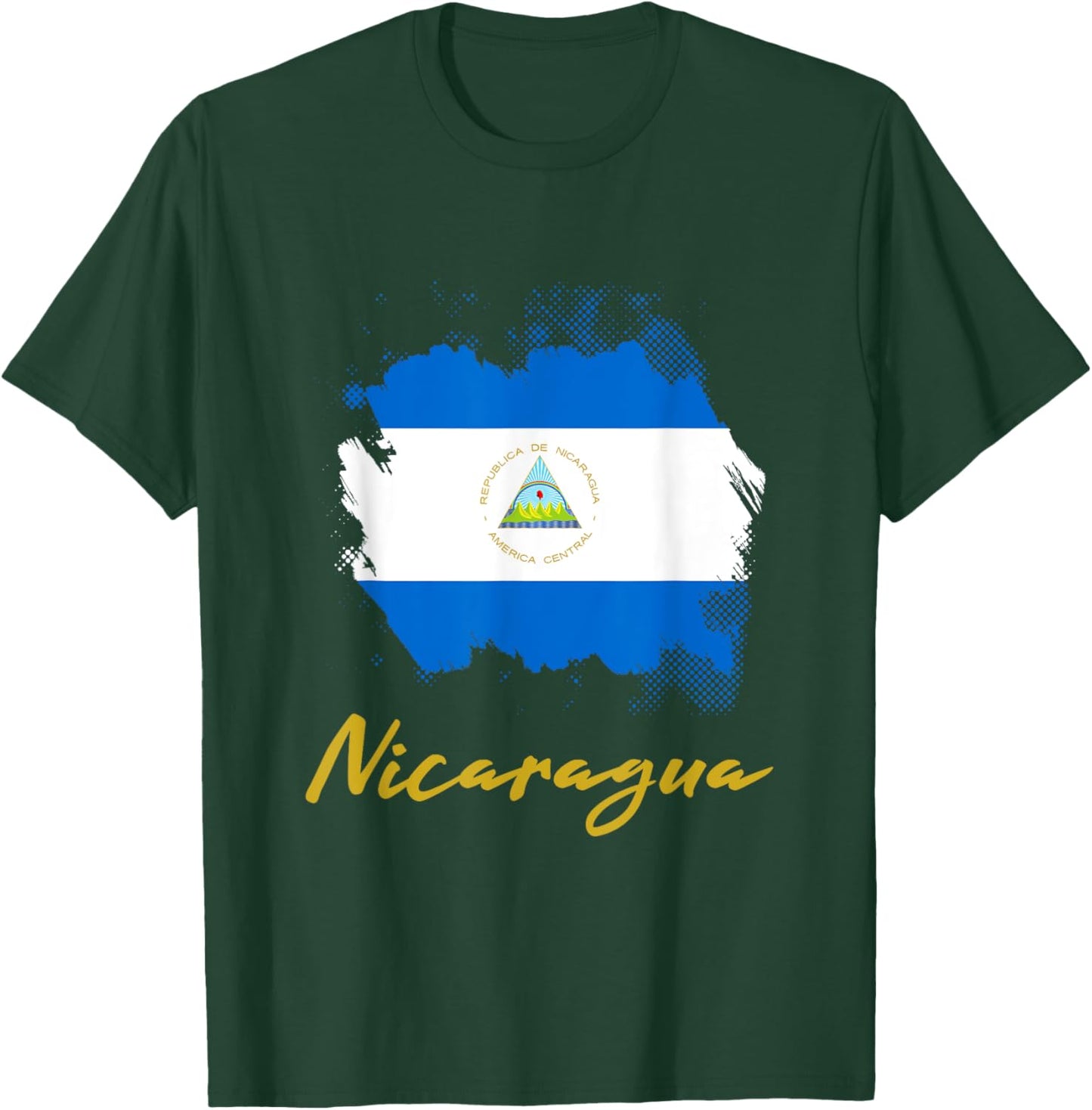 Nicaragua South America Holiday Reminder T-Shirt - T-Shirt | Forest