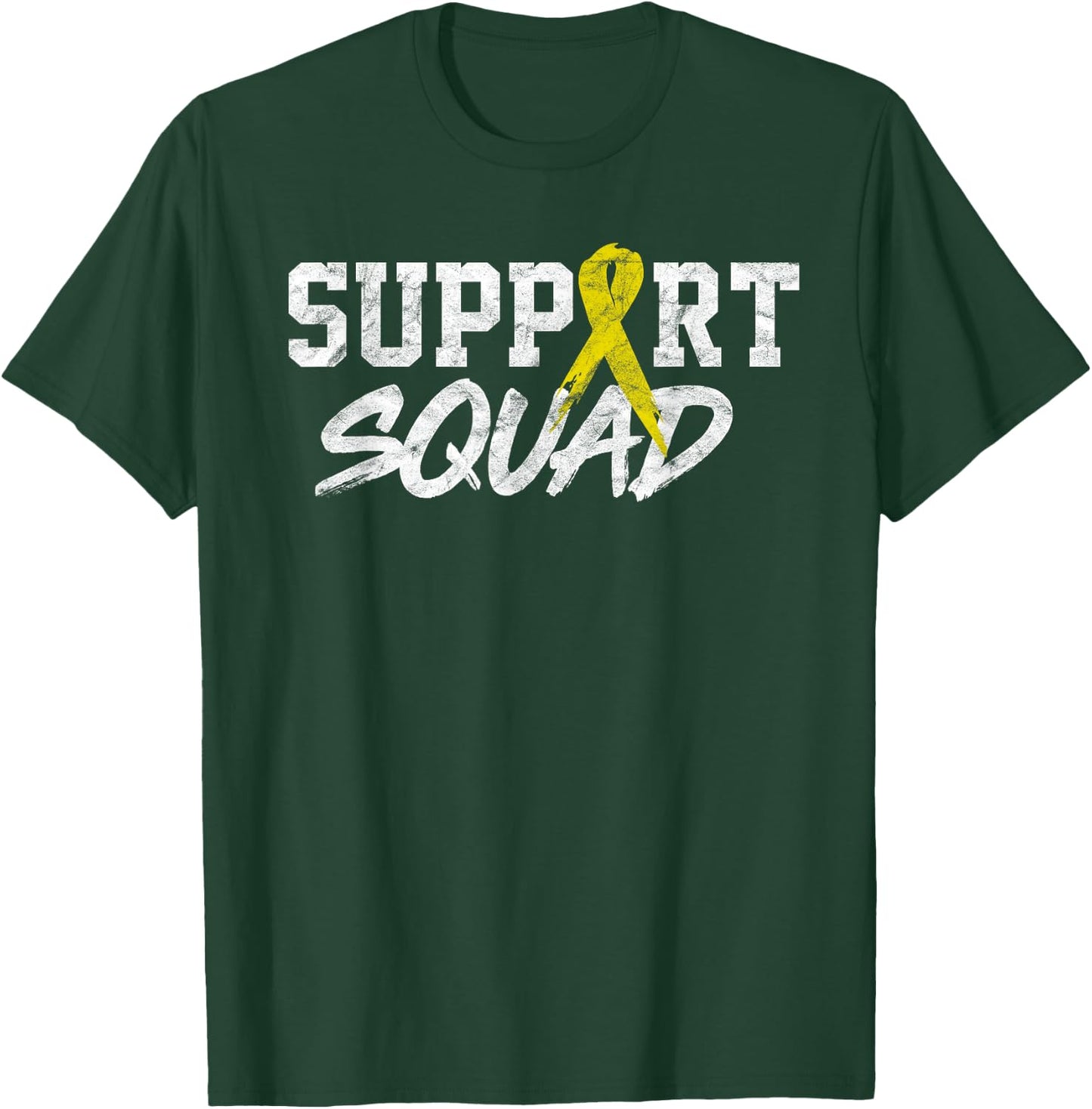 Sarcoma Awareness Month Support Squad Bone Cancer T-Shirt - T-Shirt | Forest