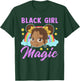 Black Girl Magic African American Melanin Kids Toddler Gifts Small T-Shirt - T-Shirt | Forest