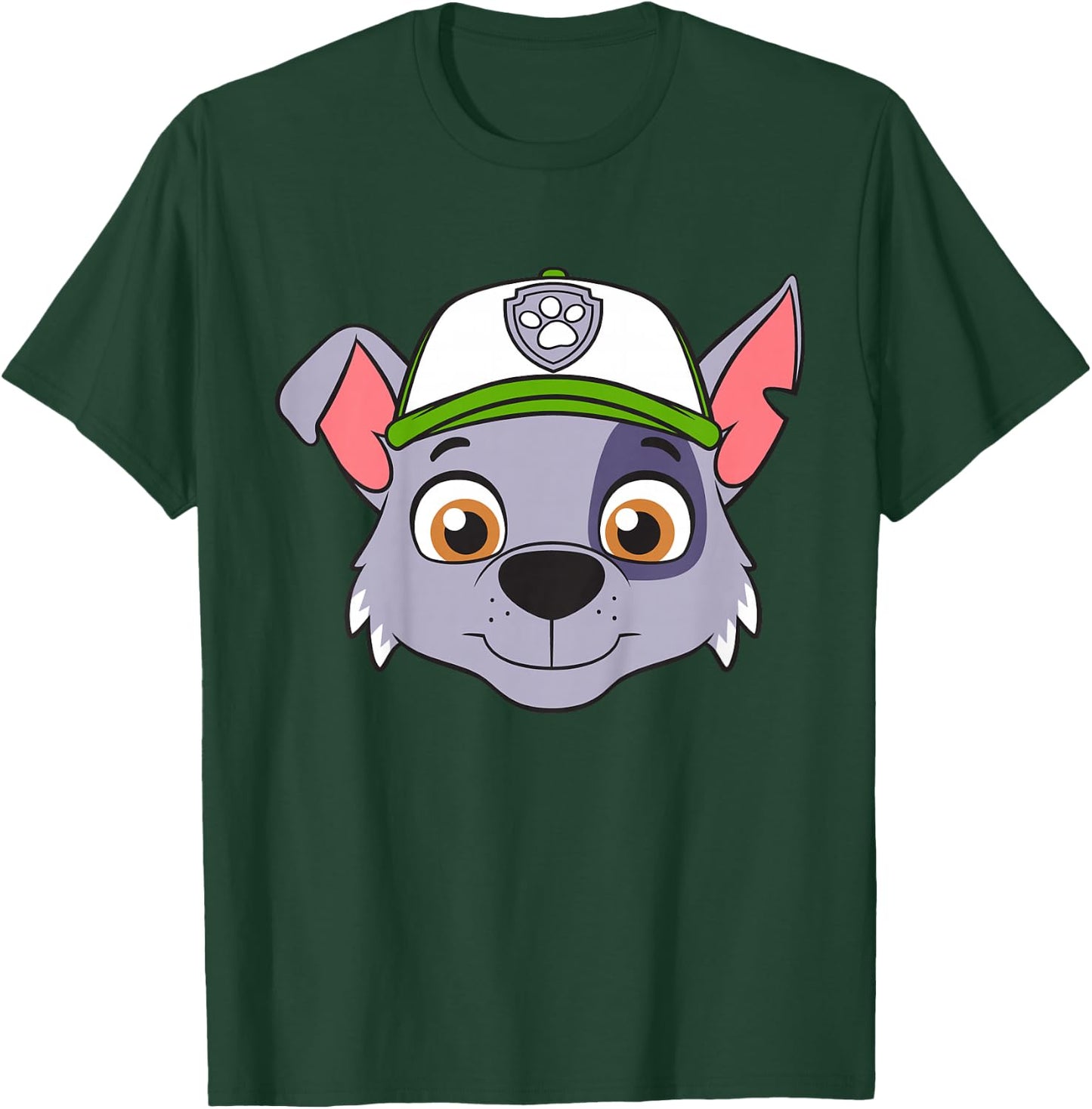 Kids PAW Patrol Large Rocky Character T-Shirt - T-Shirt | Forest