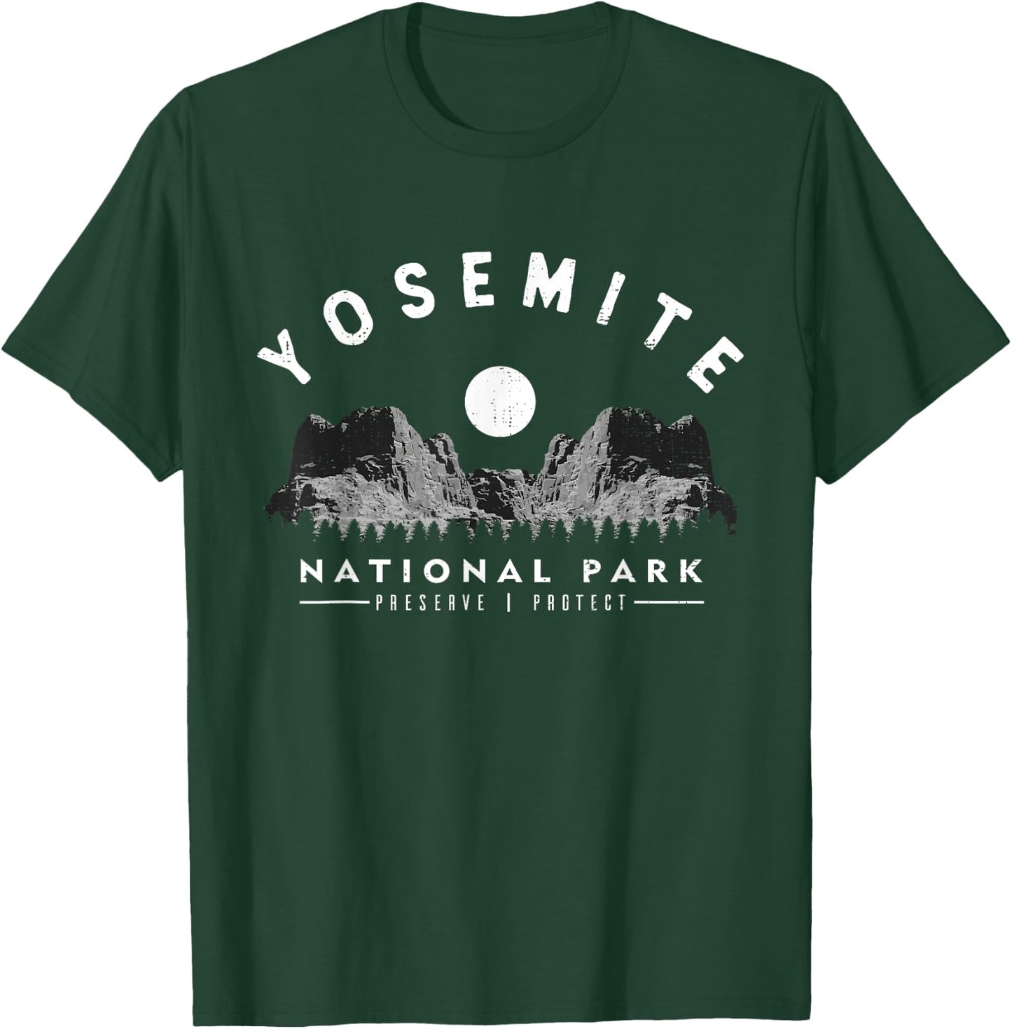 Yosemite National Park Hiking Enthusiasts T-Shirt - T-Shirt | Forest