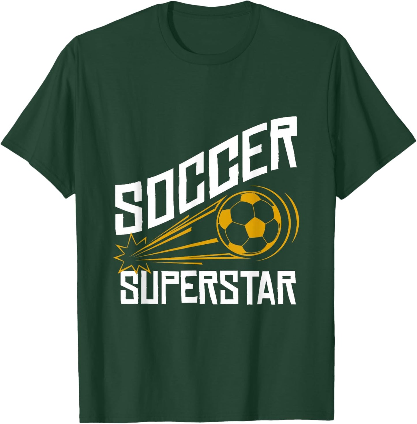 Soccer Superstar Soccer Goalie Sport T-Shirt - T-Shirt | Forest