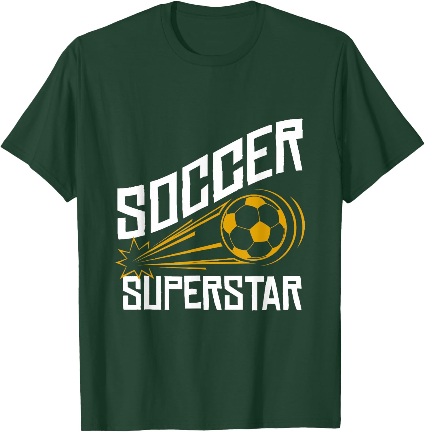 Soccer Superstar Soccer Goalie Sport T-Shirt - T-Shirt | Forest