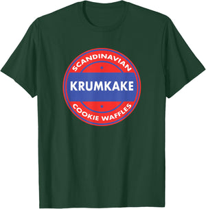 Funny Krumkake Waffle Cookie Shirt T-Shirt - T-Shirt | Forest