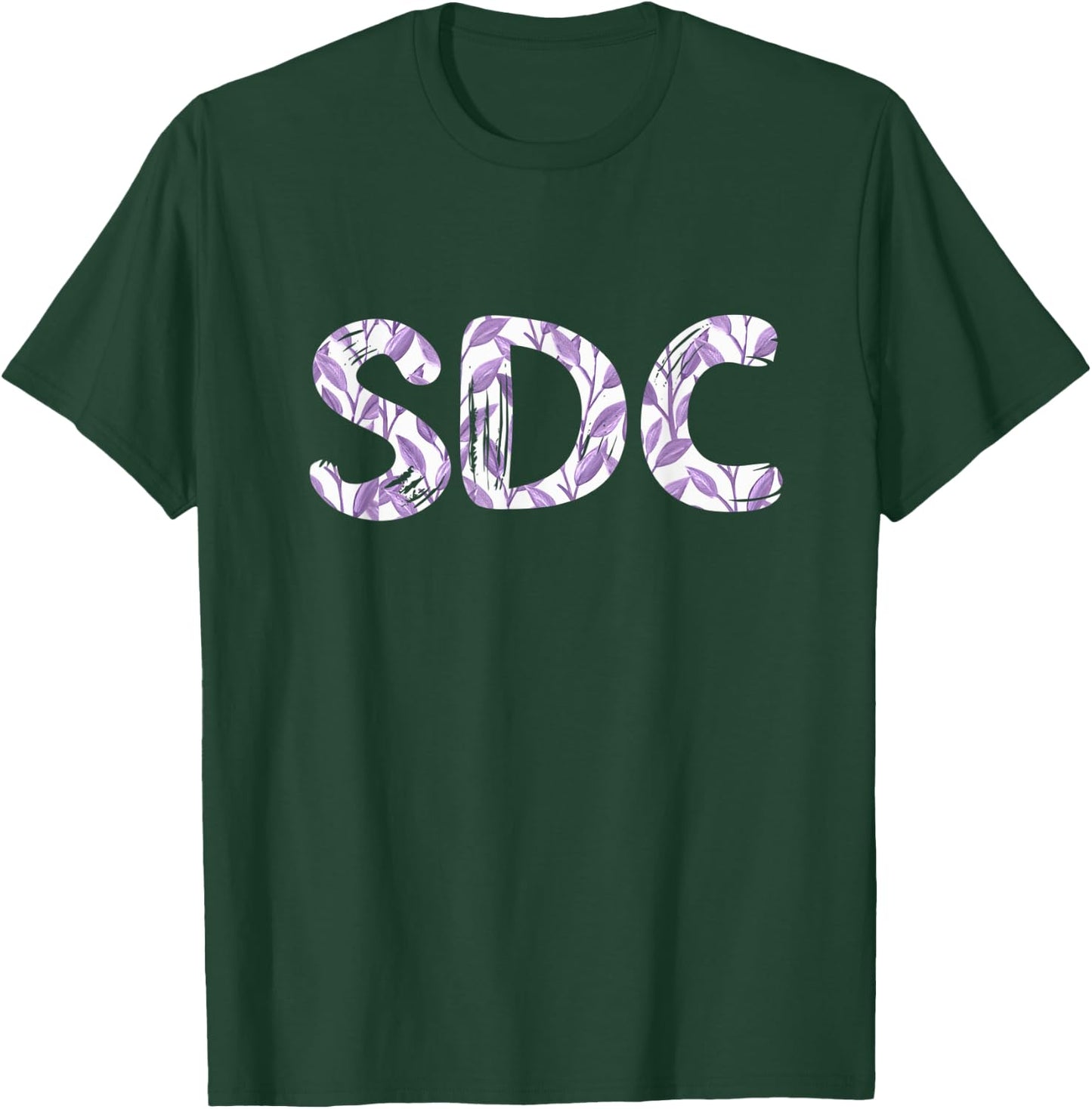 SDC, So damn clutch, so darn cute, monogram, acronym T-Shirt - T-Shirt | Forest