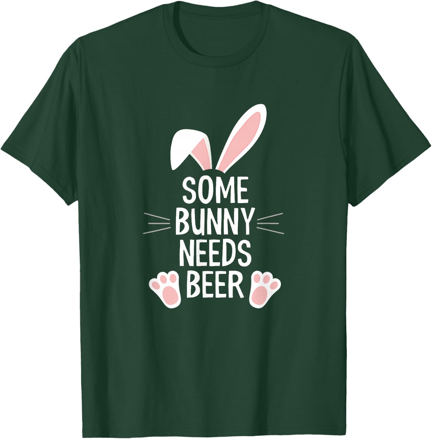 Some bunny needs beer T-Shirt - T-Shirt | Forest