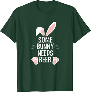 Some bunny needs beer T-Shirt - T-Shirt | Forest