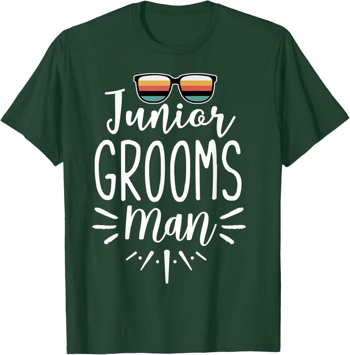 Junior Groomsman Bachelor Party Wedding Party T-Shirt - T-Shirt | Forest