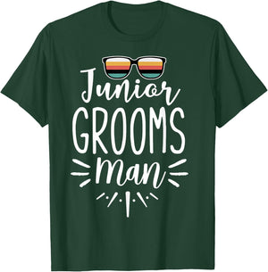 Junior Groomsman Bachelor Party Wedding Party T-Shirt - T-Shirt | Forest
