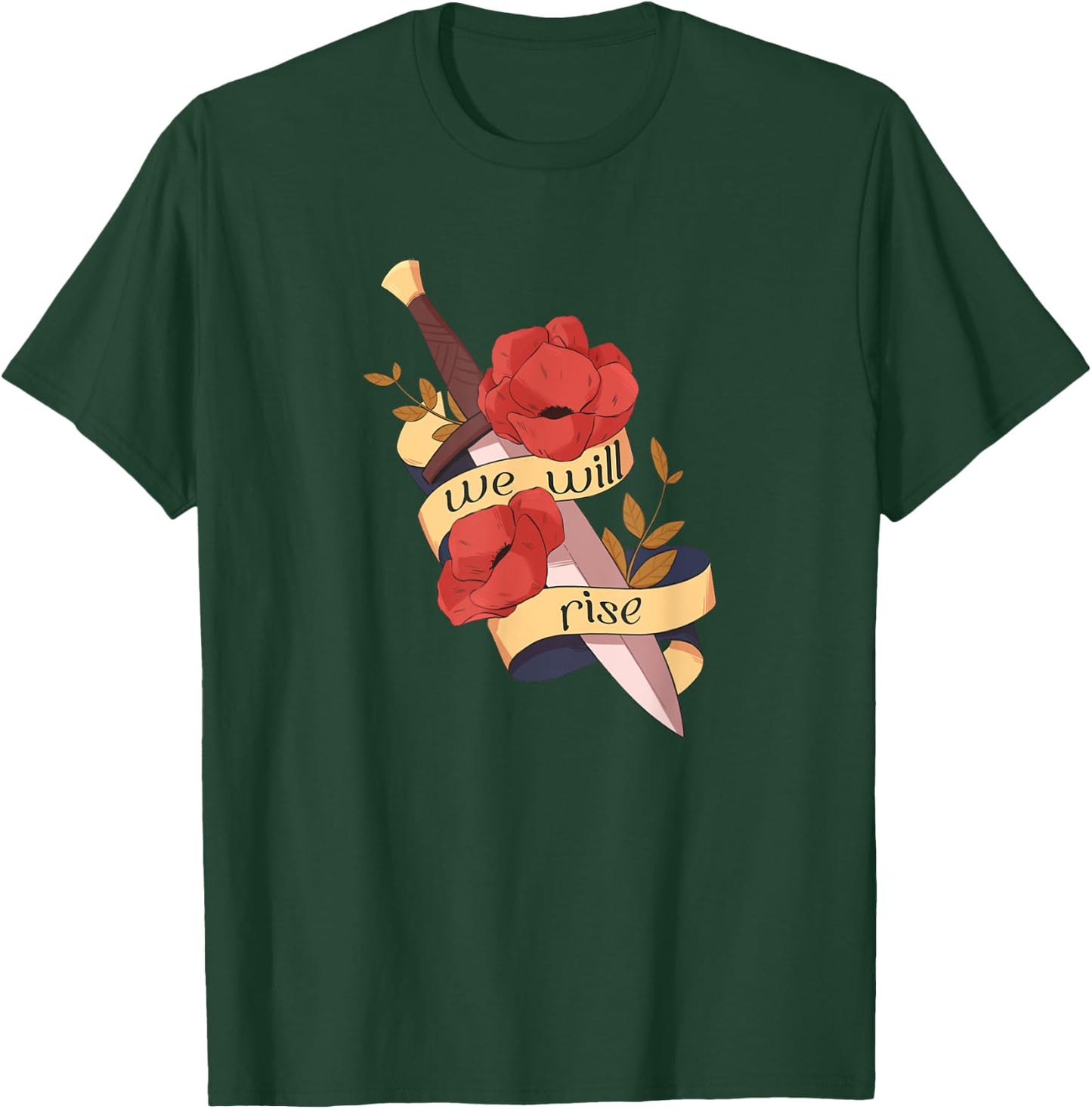 We Will Rise | From Blood and Ash Kingdom Of Flesh and Fire T-Shirt - T-Shirt | Forest