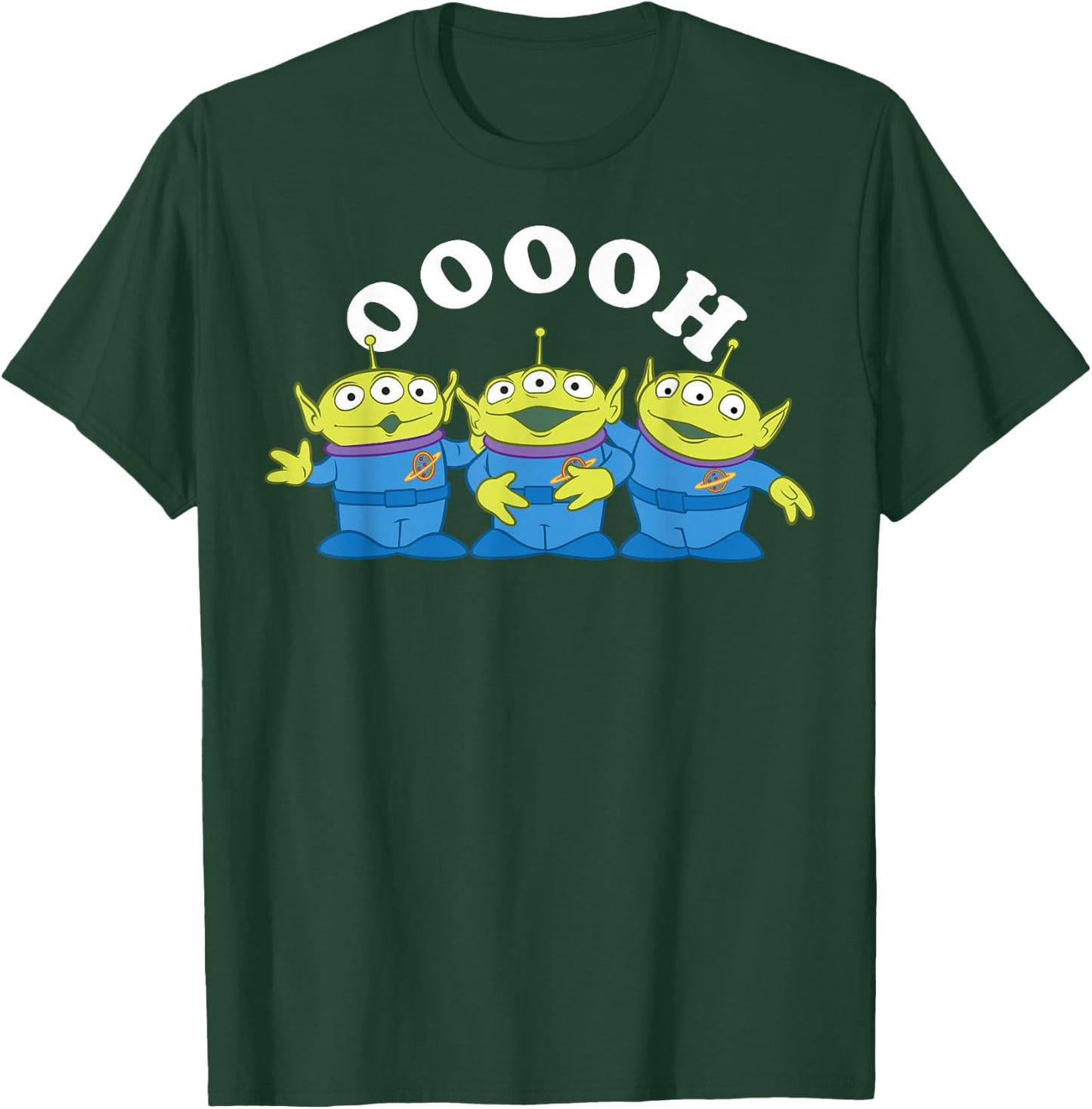 Disney Pixar Toy Story OOOHHH Alien Trio Portrait T-Shirt - T-Shirt | Forest