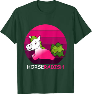 Horseradish Vegetarian T-Shirt - T-Shirt | Forest