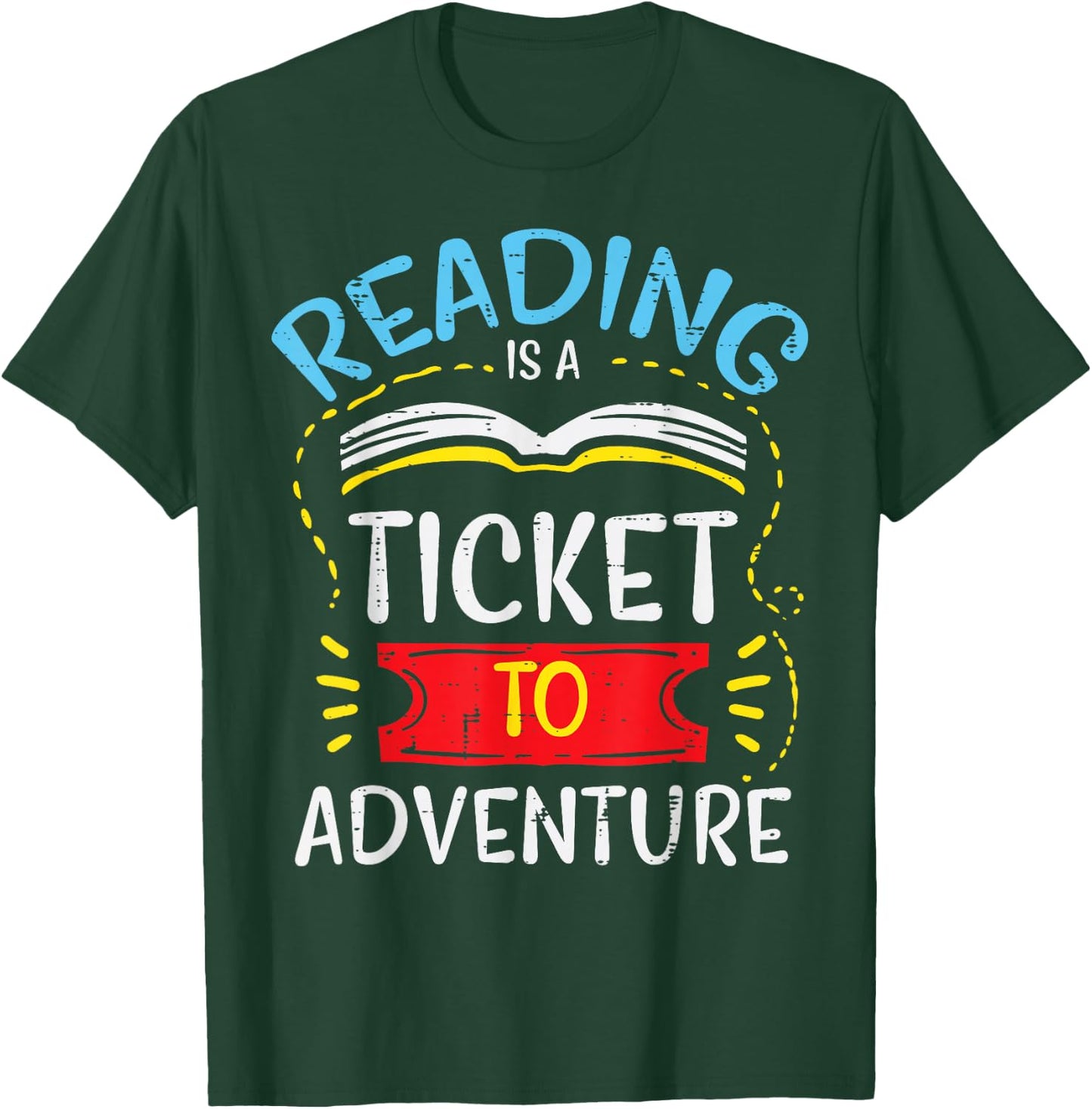 Reading Shirts Book Lover Bookworm Librarian Gift -Adults Black Modern Small T-Shirt - T-Shirt | Forest