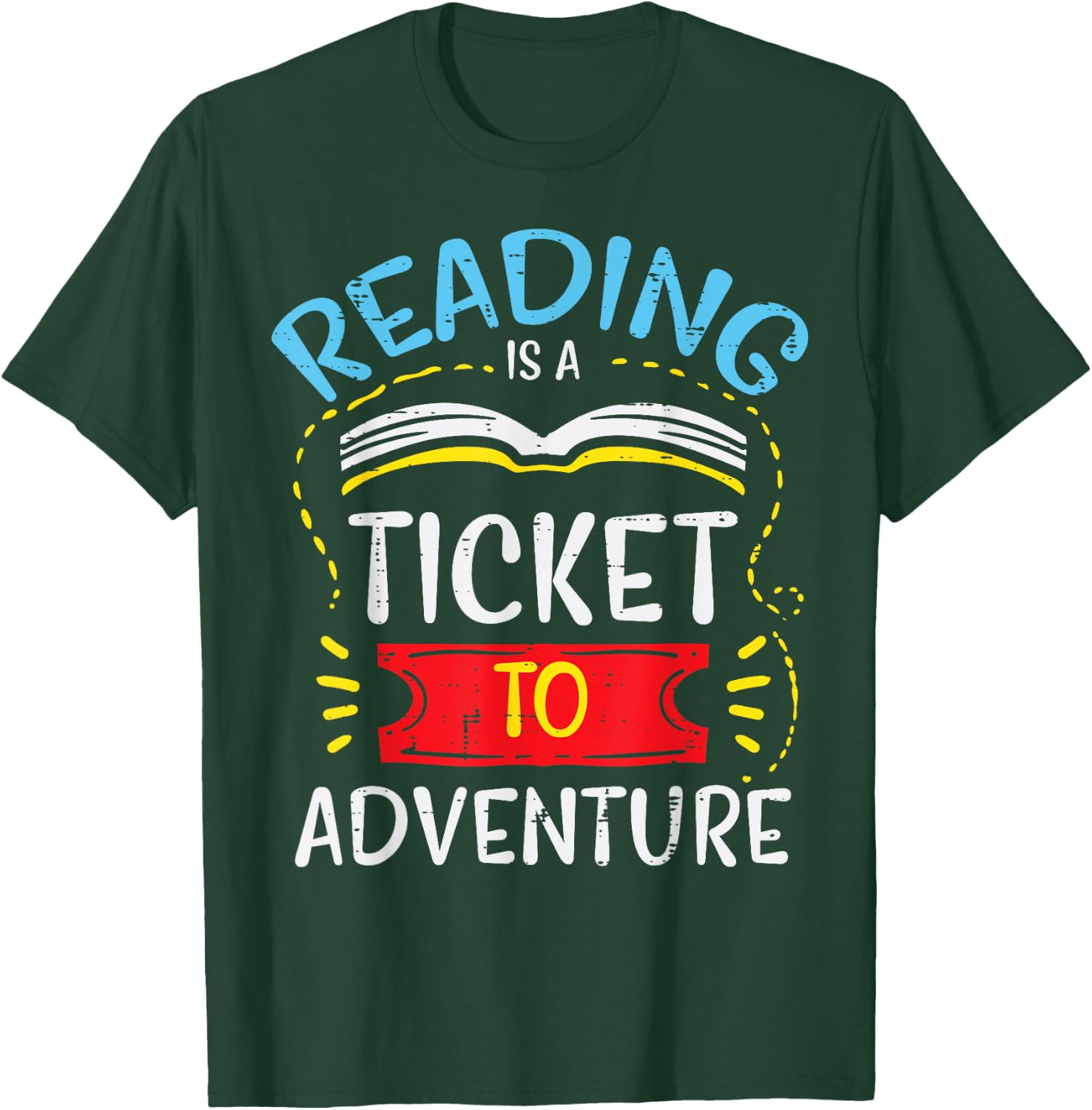 Reading Shirts Book Lover Bookworm Librarian Gift -Adults Black Modern Small T-Shirt - T-Shirt | Forest