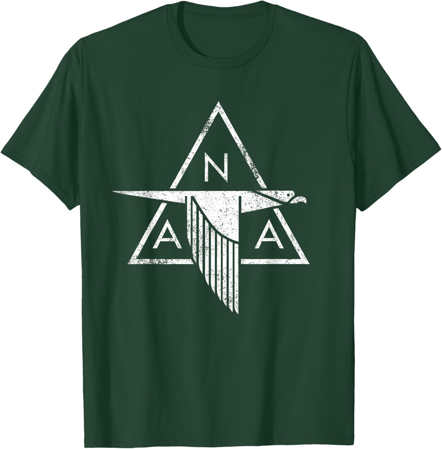 North American Aviation | Vintage NAA Logo T-Shirt - T-Shirt | Forest