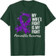My Wife’s Fight Is My Fight Pancreatitis Awareness T-Shirt - T-Shirt | Forest