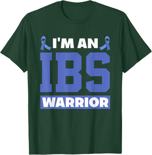 I'm An IBS Warrior Irritable Bowel Syndrome Warrior T-Shirt - T-Shirt | Forest