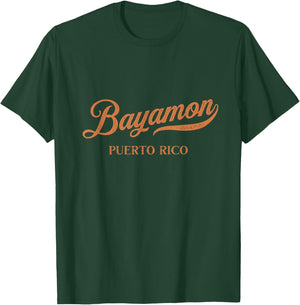 Retro USA Puerto Rico State - Vintage Bayamon T-Shirt - T-Shirt | Forest