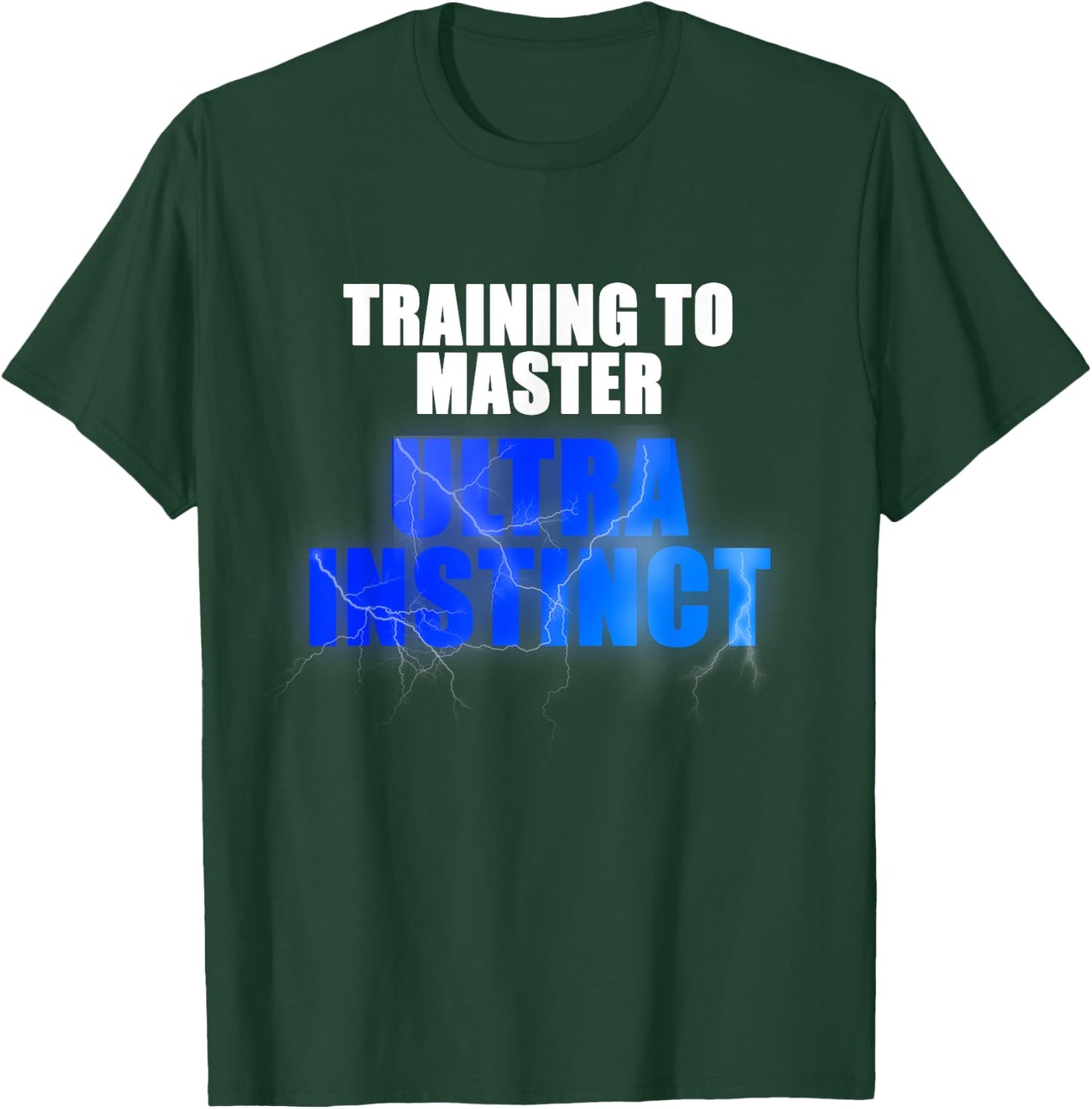 Ultra Instinct Training Gym Workout Anime Manga Shirt T-Shirt - T-Shirt | Forest
