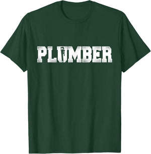 Plumber Vintage Plumber T-Shirt - T-Shirt | Forest