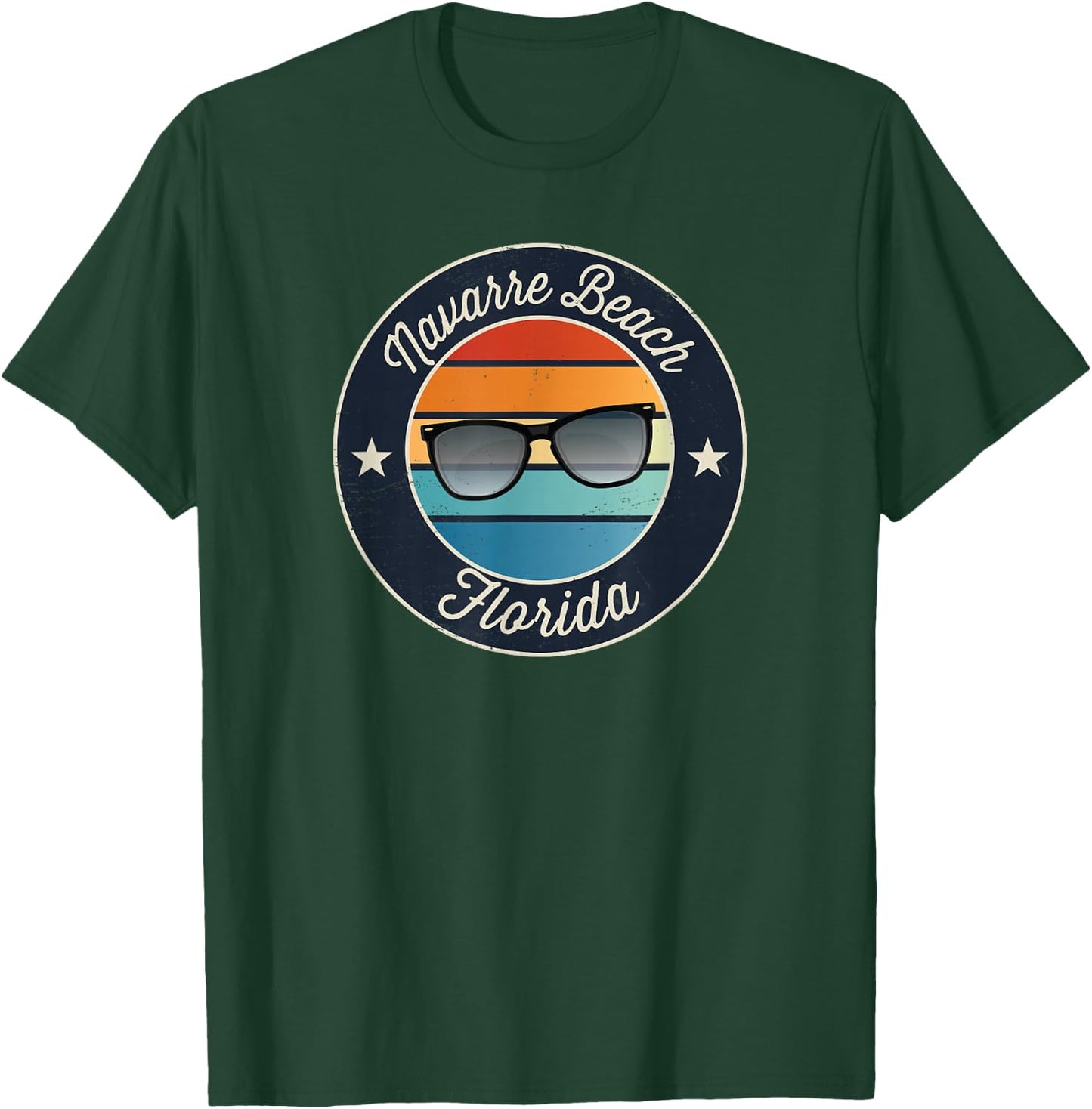 Navarre Beach Florida Souvenir Graphic T-Shirt - T-Shirt | Forest