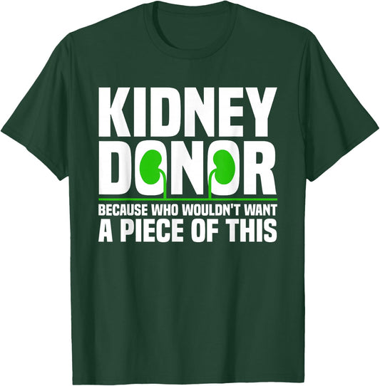 Cool Kidney Donor Art Women Organ Donation Awareness Small T-Shirt - T-Shirt | Forest