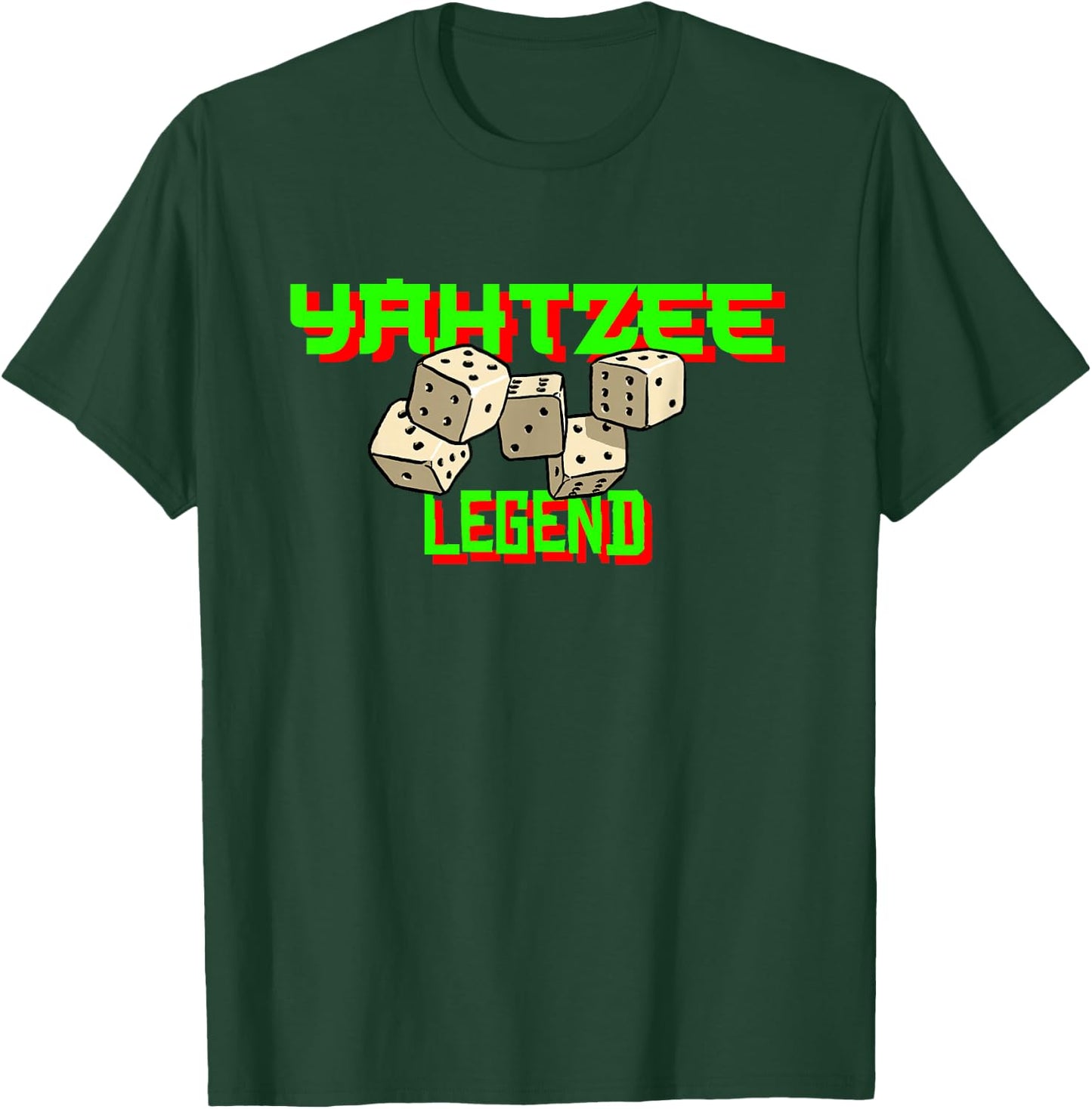 Wear It Out Yahtzee Legend T-Shirt - T-Shirt | Forest